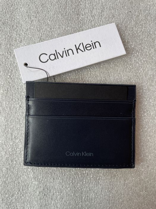 Кредитница calvin klein (ck monogram card case cardholder)с америки