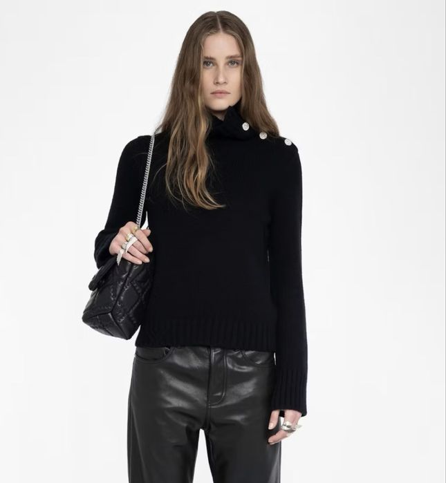 Свитер черный Zadig & Voltaire