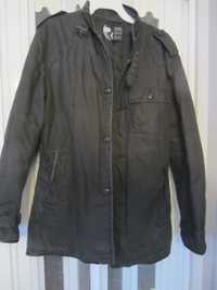 męska czarna kurtka ocieplana garment mfgd everyday's using rozmiar XL