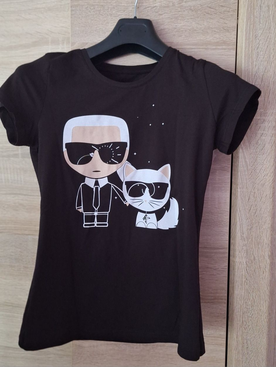 T-shirt damski Karl Lagerfeld