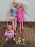 Lalka Steffi z rodziną - Barbie