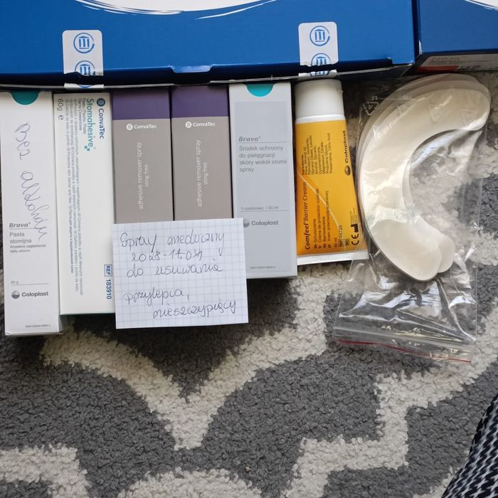 Materiały medyczne dla osób ze stomią