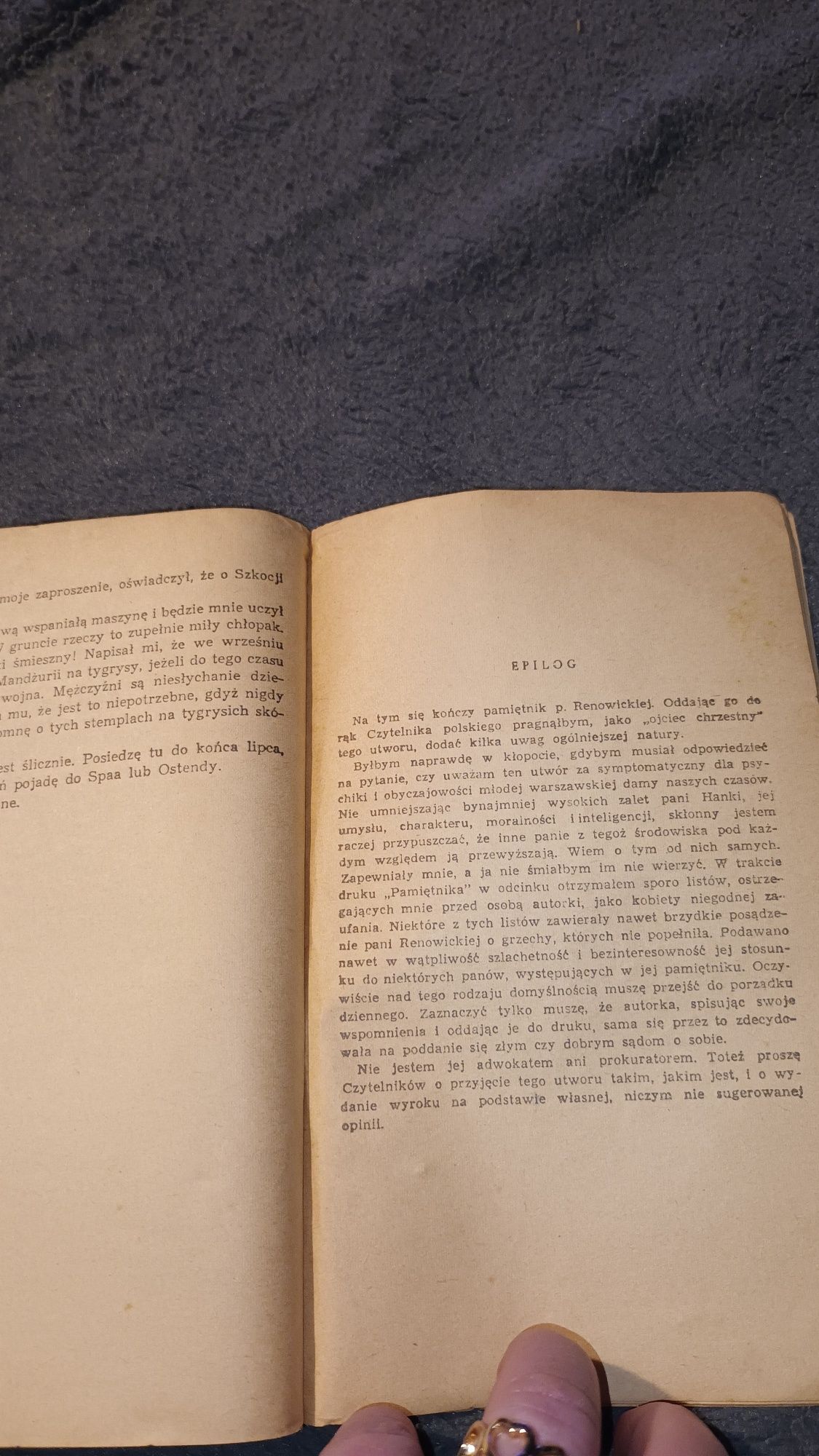 Książka,,Pamiętniki Pani Hanki"T.Dołęga-Mostowicz
