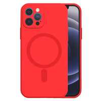 Tel Protect Magsilicone Case Do Iphone 13 Pro Czerwony