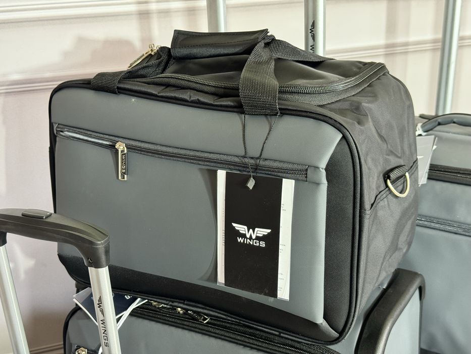 Чемодан чемоданы валіза  Wings LN01 нейлон преміум якість!!!