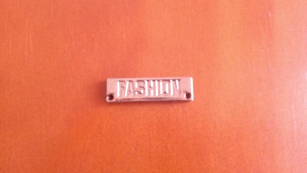Chapa metálica Fashion 3cm