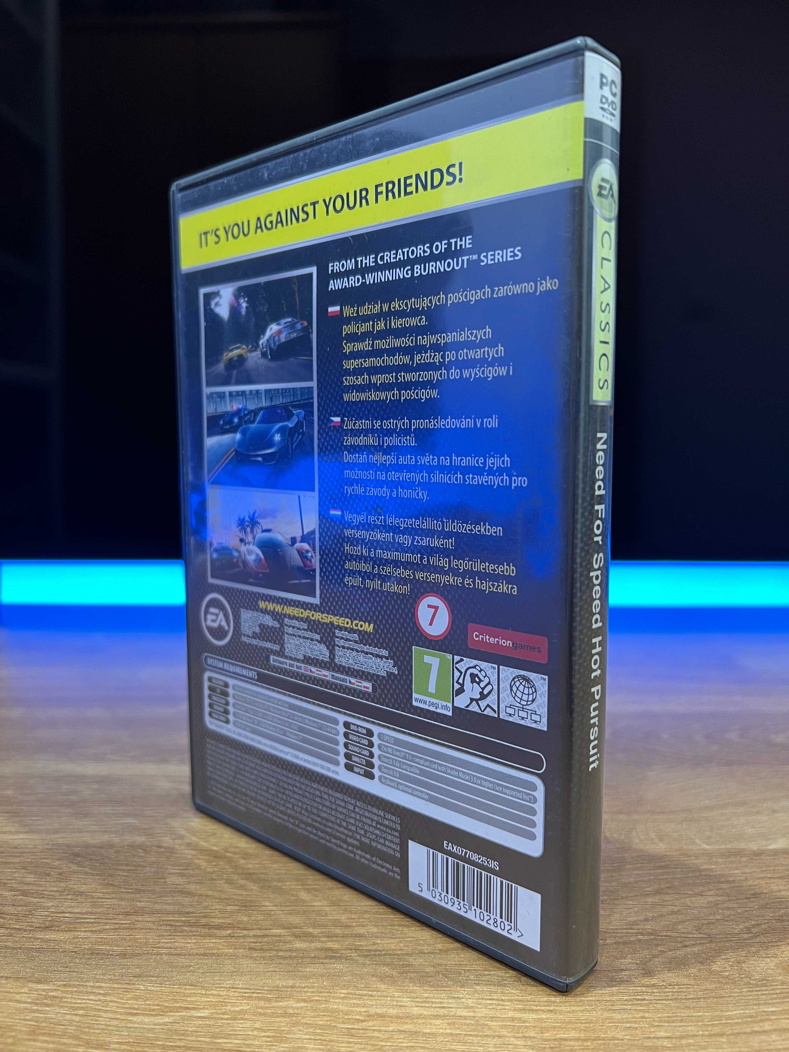 Need for Speed Hot Pursuit (PC PL 2010) DVD BOX EA Classics
