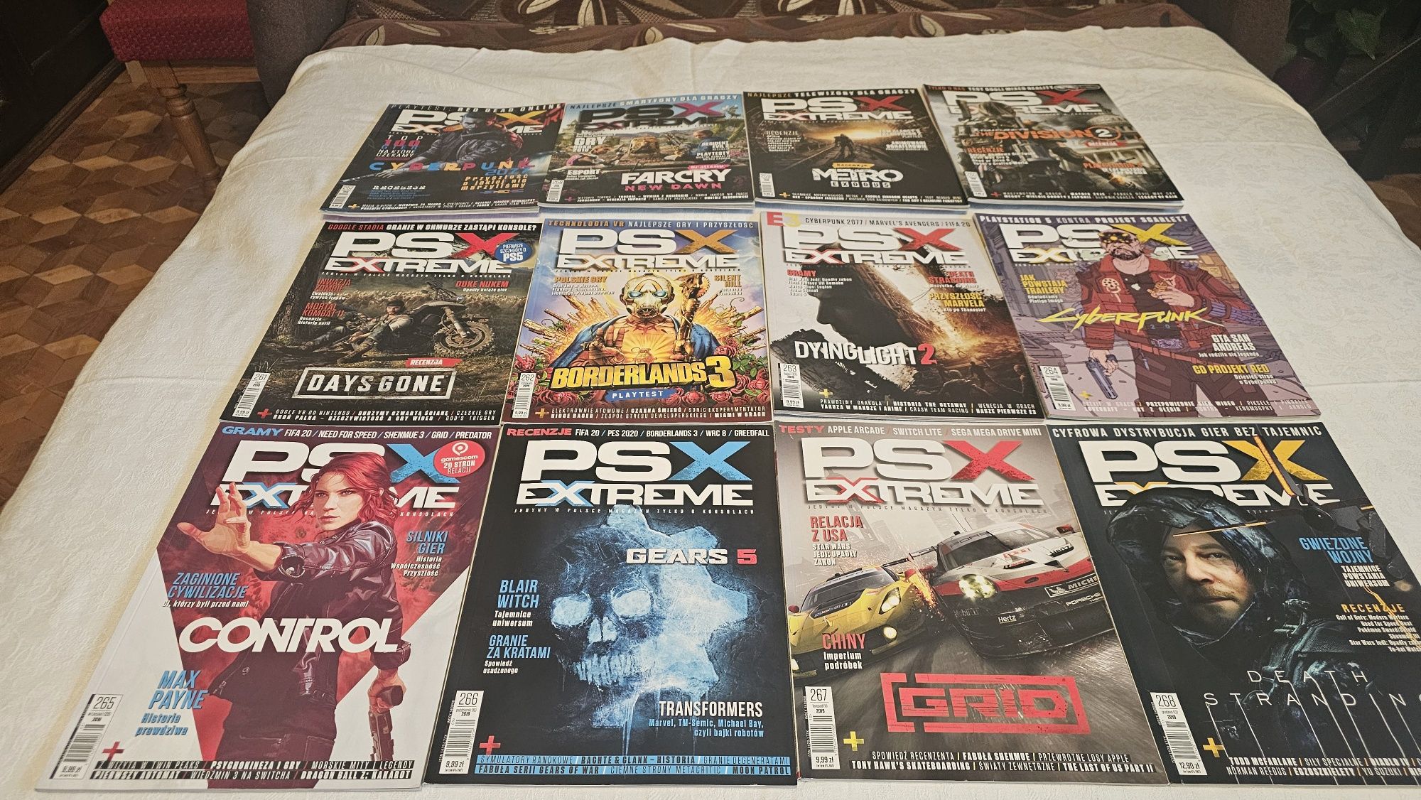 Pełen rocznki gazety Psx Extreme nr. 257 do 268 / 2019 rok . Polecam.