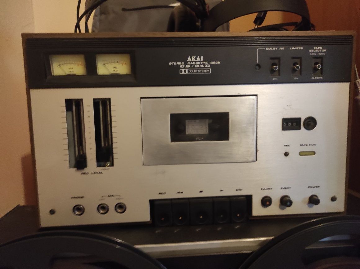 Sprzedam sprzęt vintage  deck stereo Akai CS34 D
