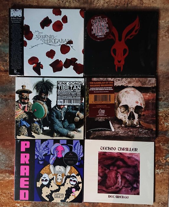 Tool Perfect Circle NIN Y Gods W Ward RHCP David Bowie Papa Roach CD