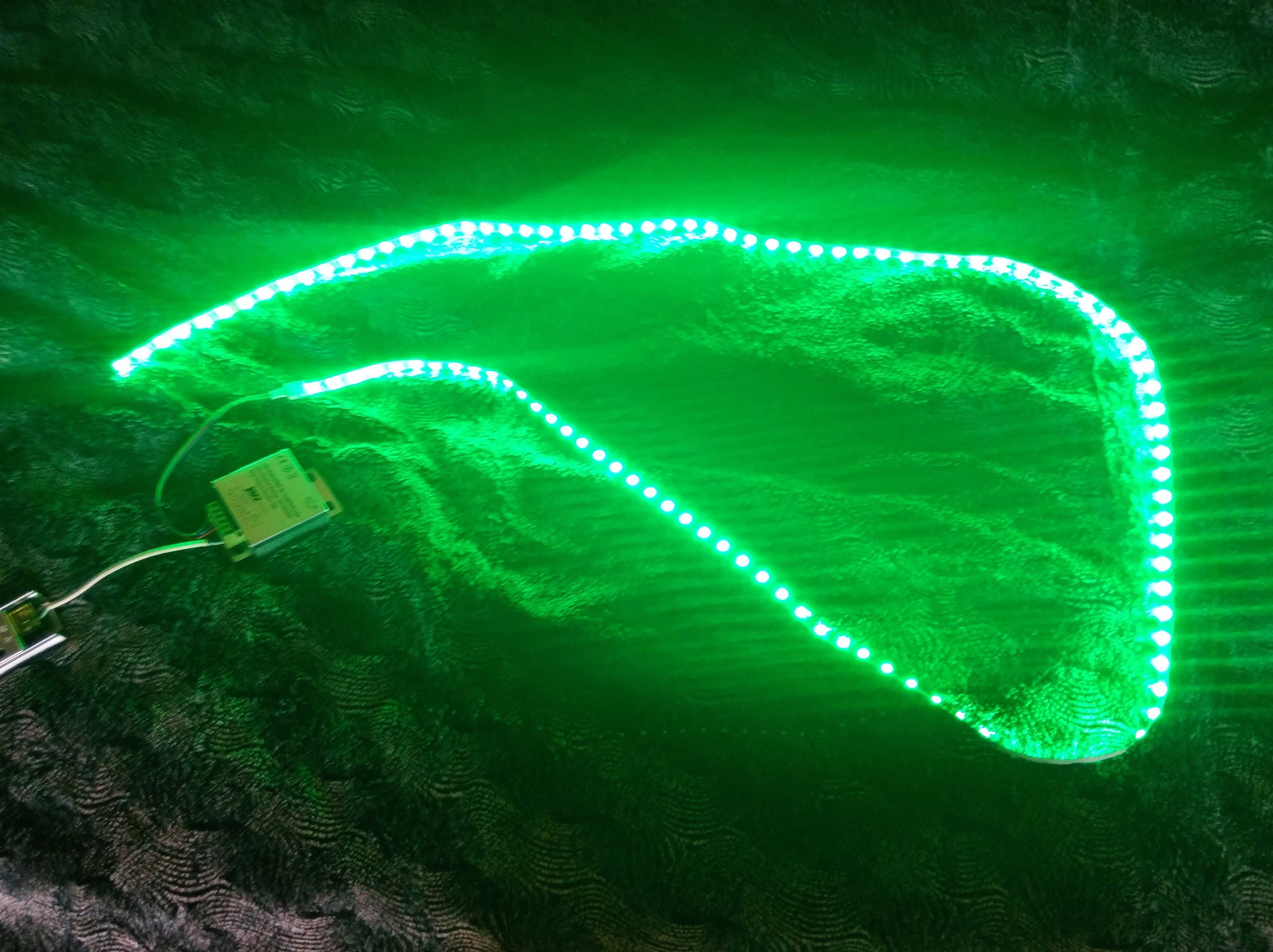 RGB Контролер LED стрічки + Пульт + 2м LED стрічки