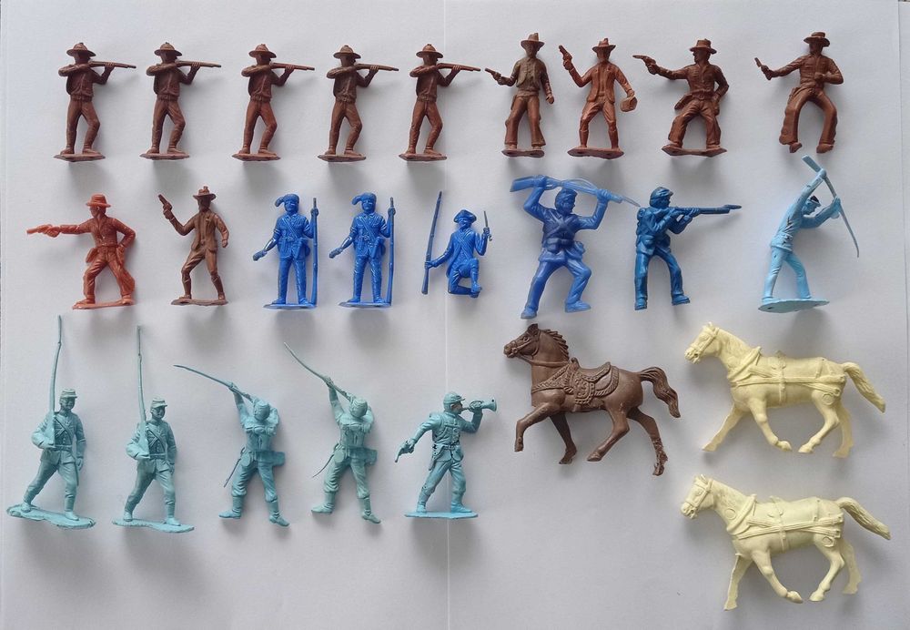 Солдатики Marx, MPC, Bullyland, Britains