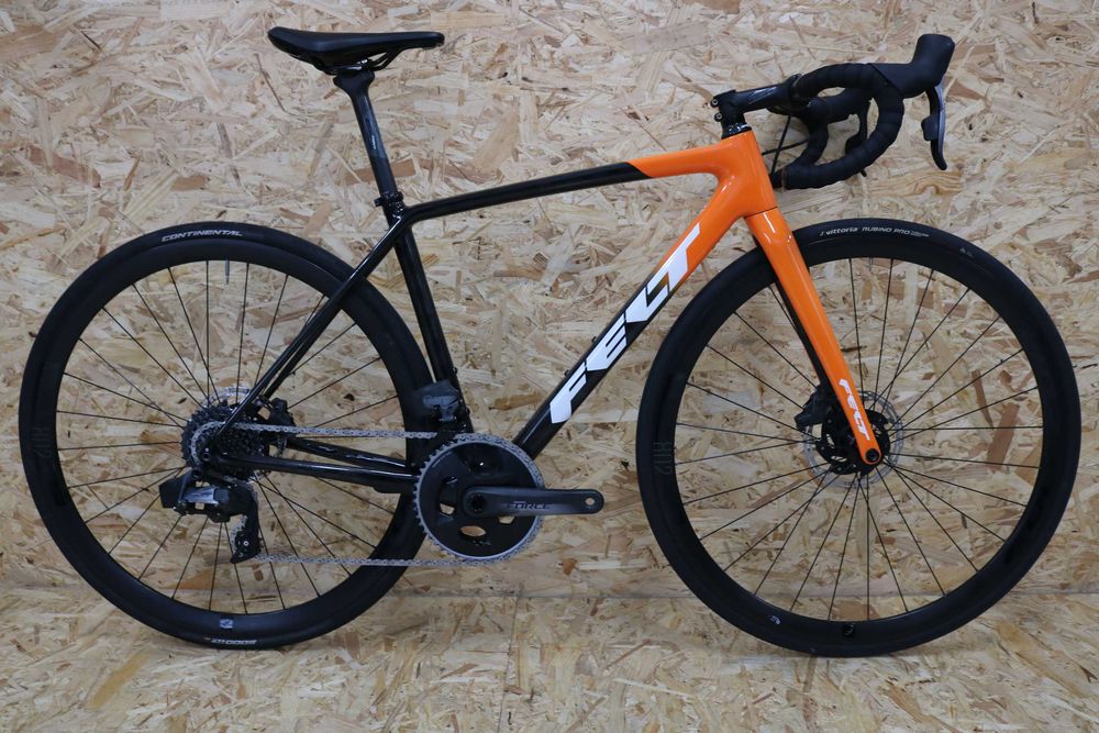 Bicicleta disco mudanças elétricas Felt FR - Sram Force AXS 12v