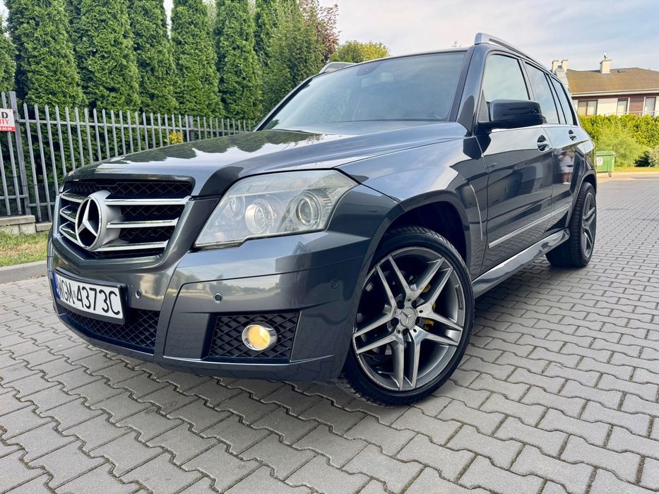 Mercedes-Benz GLK Automat Bogata opcja Navi 4X4 CDI 3.0 V6 BEZWYPADKOWY GLK320  224KM