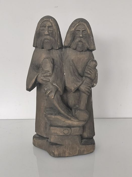 Rzeźba ludowa sygnowana SupenakPRL