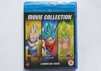Dragon Ball Z Blu-ray - Edição 3 Filmes (Novo e Selado)