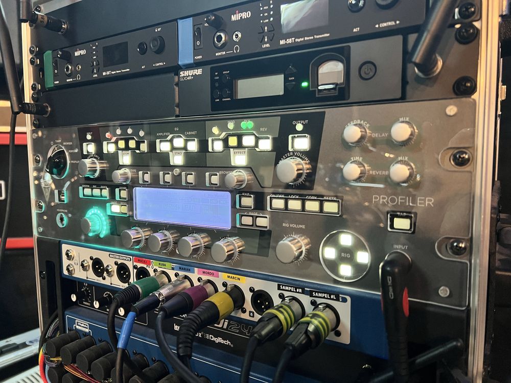 Kemper PowerRack (z końcówką mocy) + sterownik + osłony KnK Shields