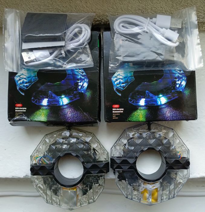 Swiatła rowerowe koło piasta