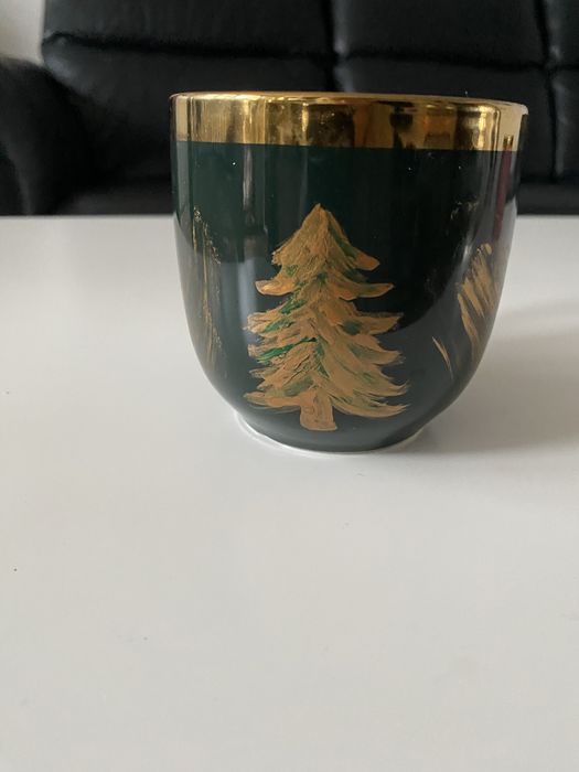 Kubek recznie malowany