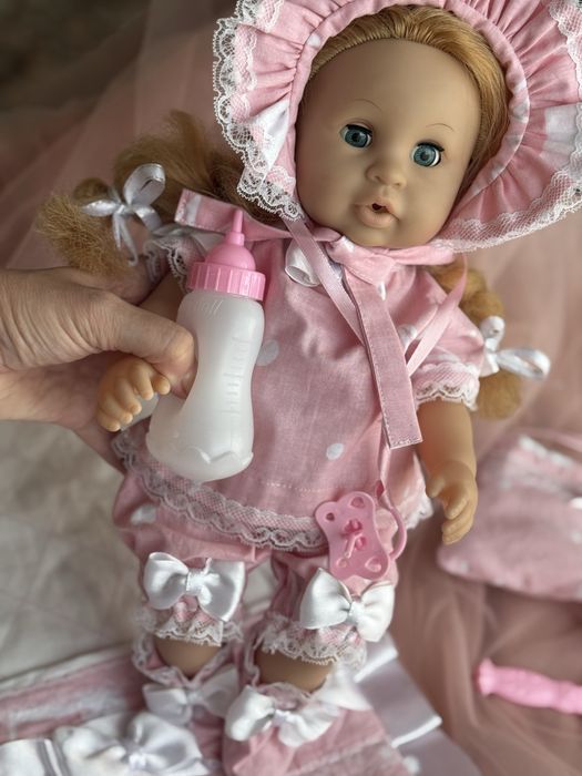 Лялька пупс дівчинка 38 см, розмовляє