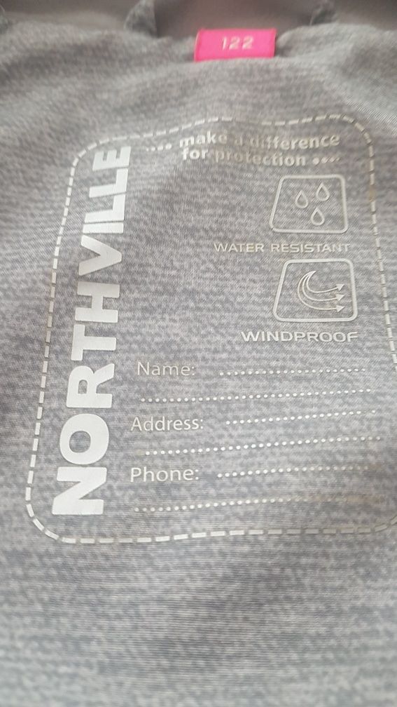 Kurtka dziewczęca C&A softshell, rozmiar 122