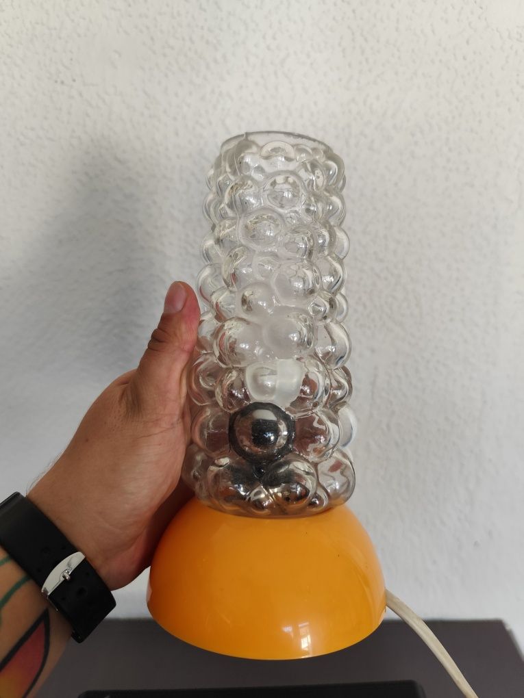 Lampka lata 70 space age vintage retro prl