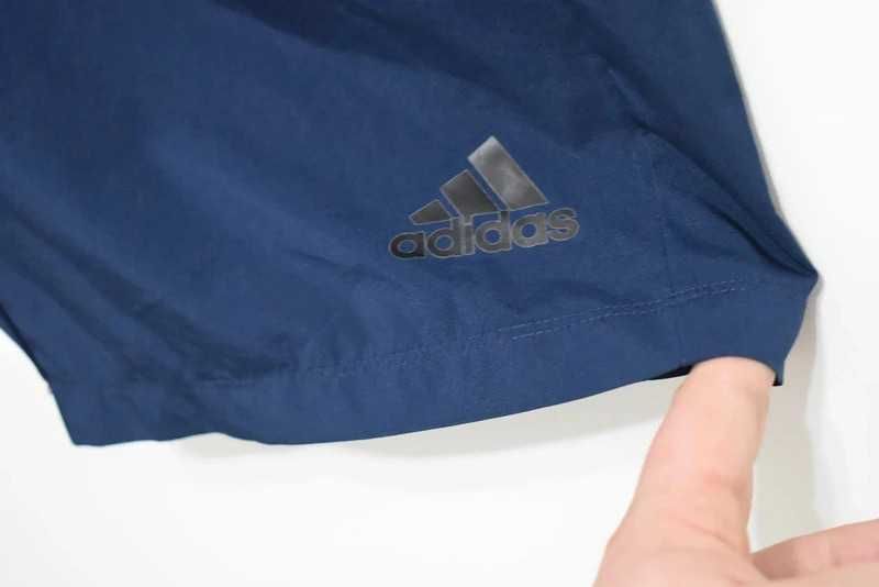 Adidas mega lekkie spodenki sportowe granatowe jak nowe climalite XL