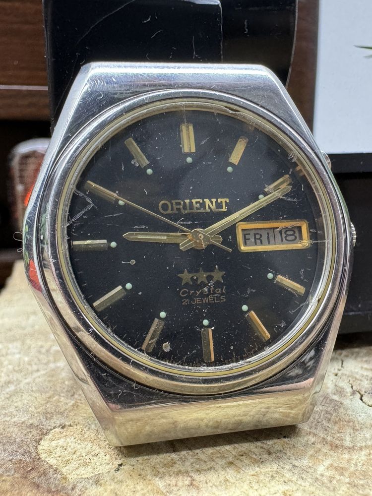 Stary japoński męski zegarek Orient