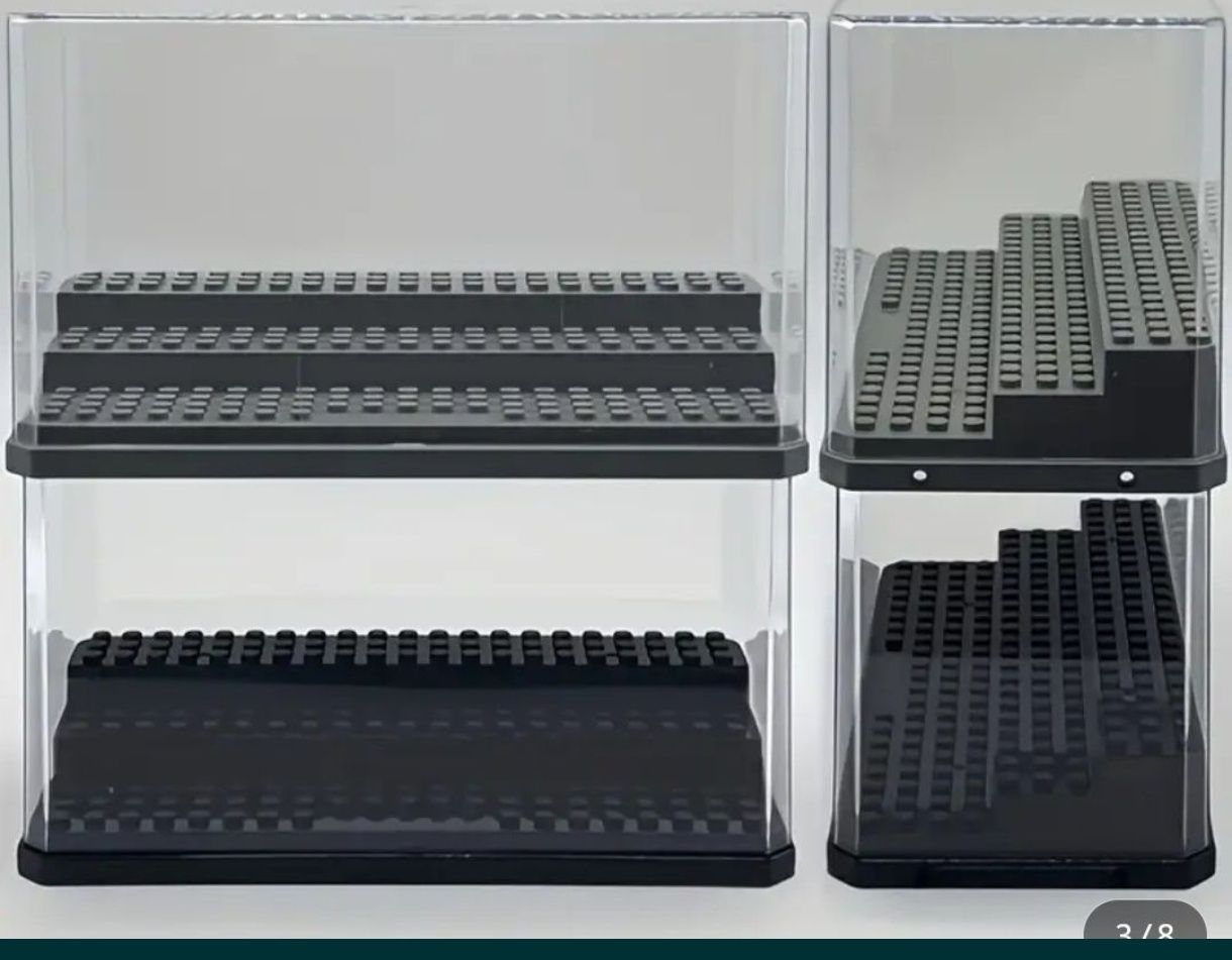 2 x gablotka na figurki LEGO