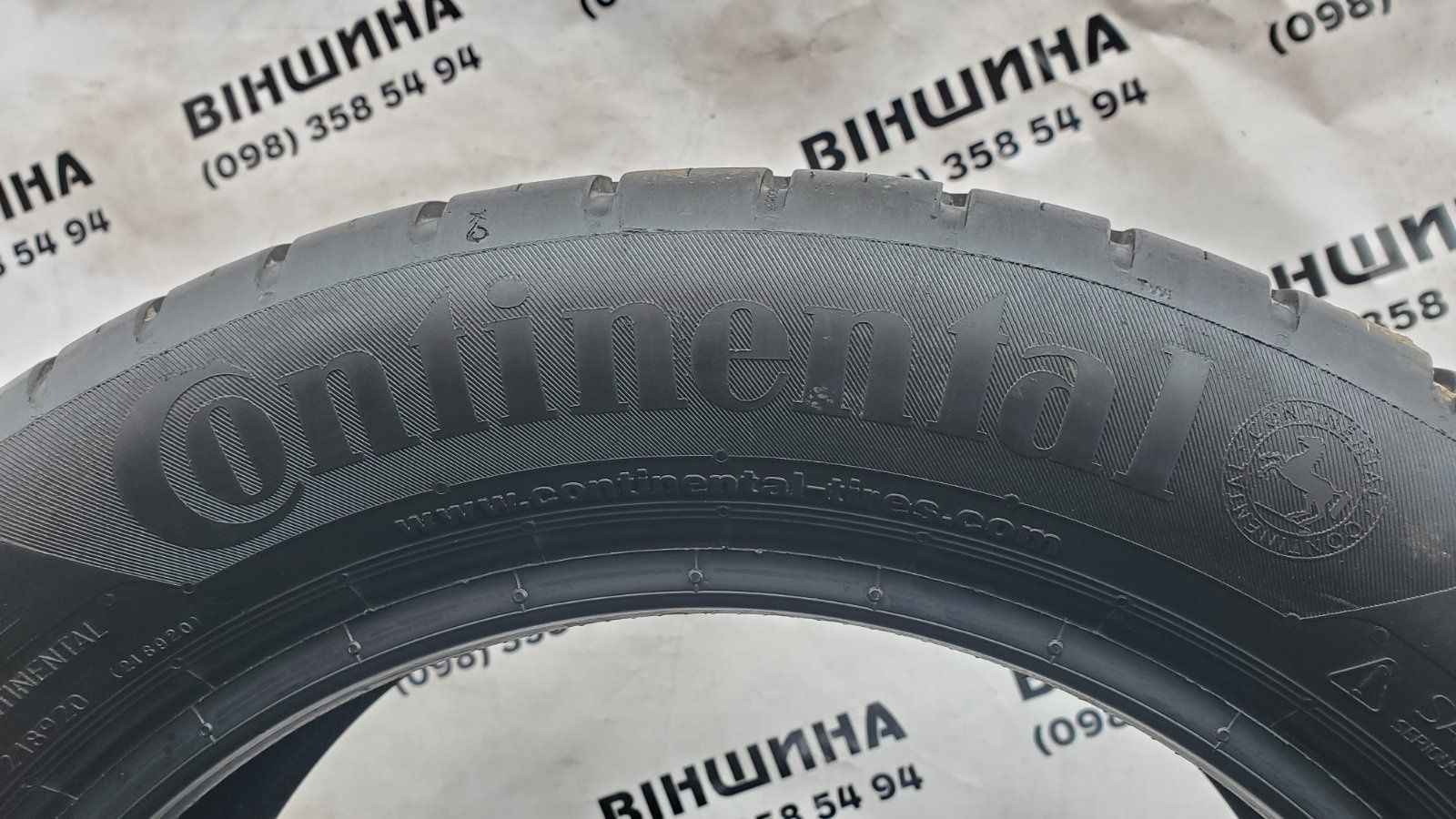 Шини 185/55 R 15 Continental ContiEcoContact 5. Пара. Колеса склад.