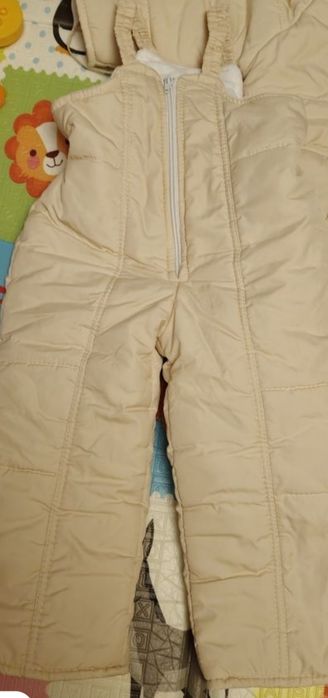 Комбінезон конверт на зиму цигейка куртка полукомбінезон