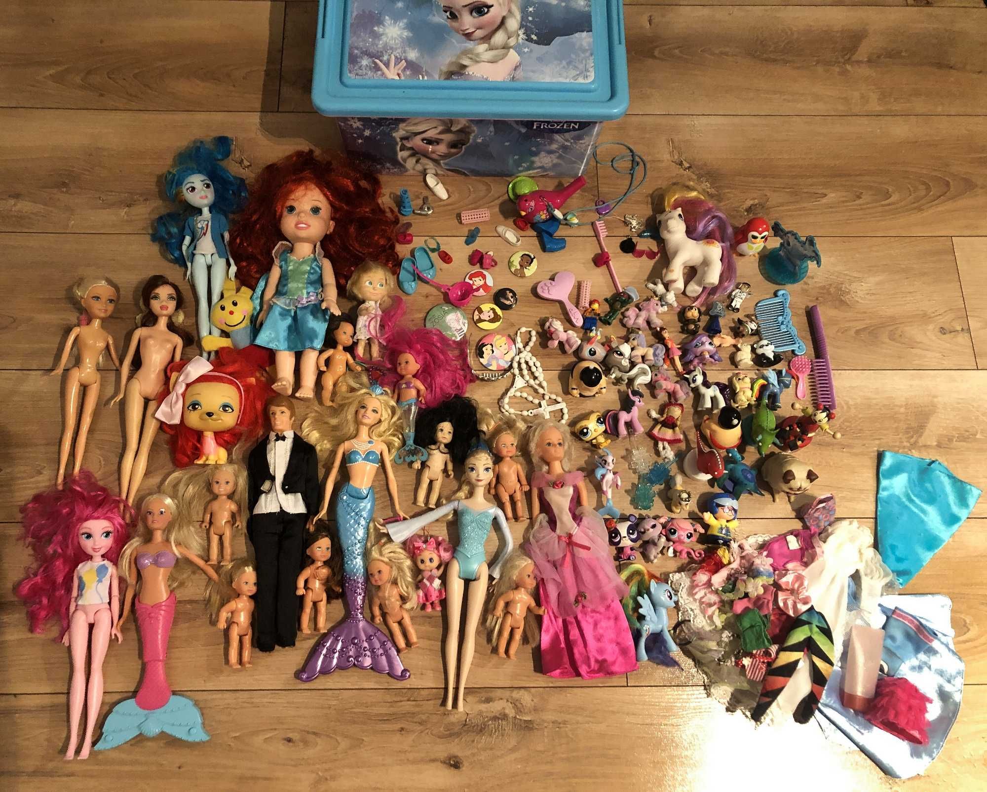 Frozen box, lootbox dla dziewczynki - zestaw zabawek