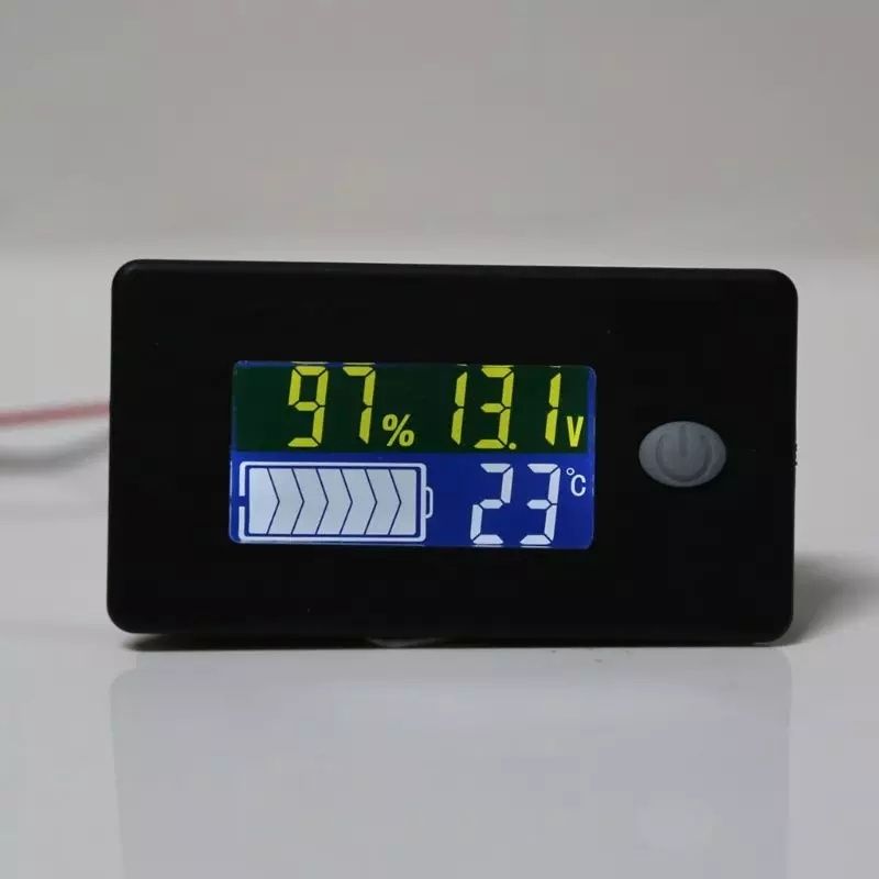Индикатор заряда аккумулятора с датчиком температуры