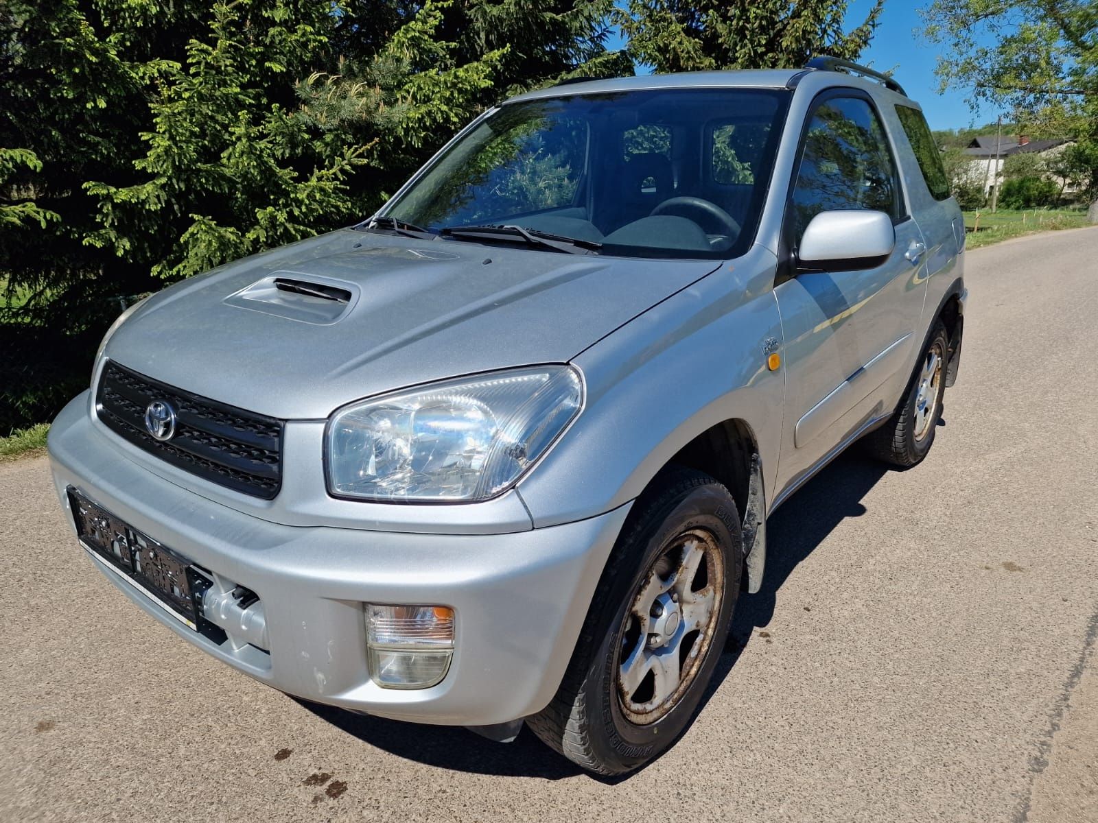 Toyota rav-4 2002 krótka 4x4 klima!