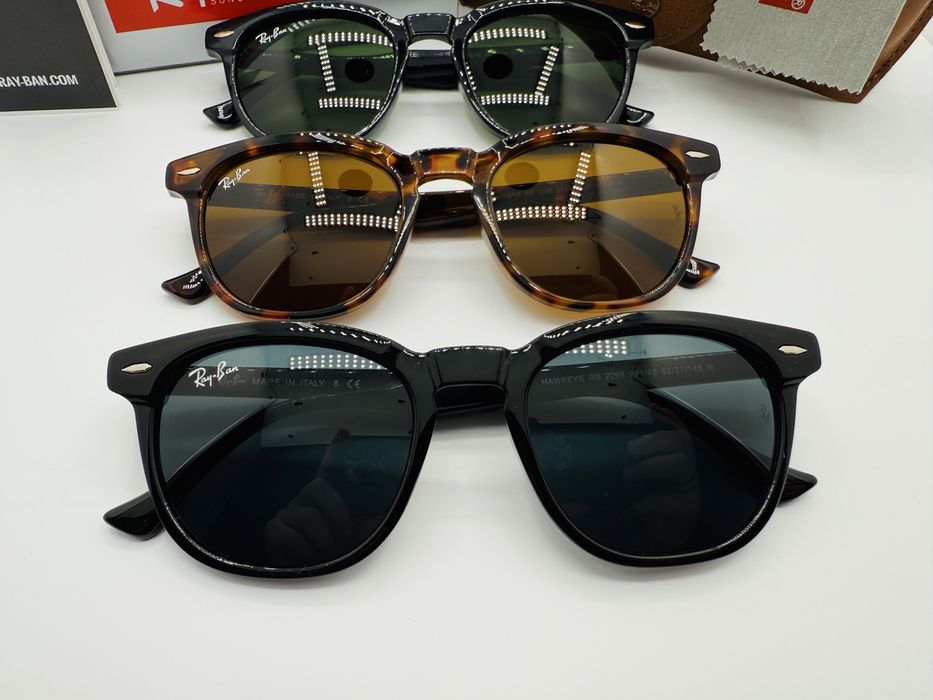 Солнцезащитные очки Ray Ban Hawkeye 2298 52мм стекло (mix)
