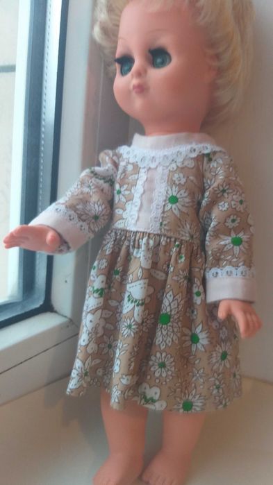 Сукня для ляльки ГДР 28-32 см одяг платье для куклы одежда