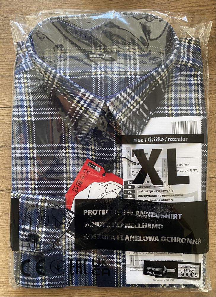 Koszula Flanelowa Robocza XL