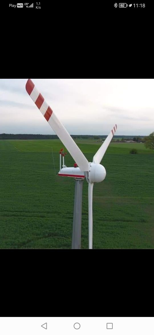 Elektrownia Słoneczna wiatrowa Hybryda On grid Off-grid turbiny