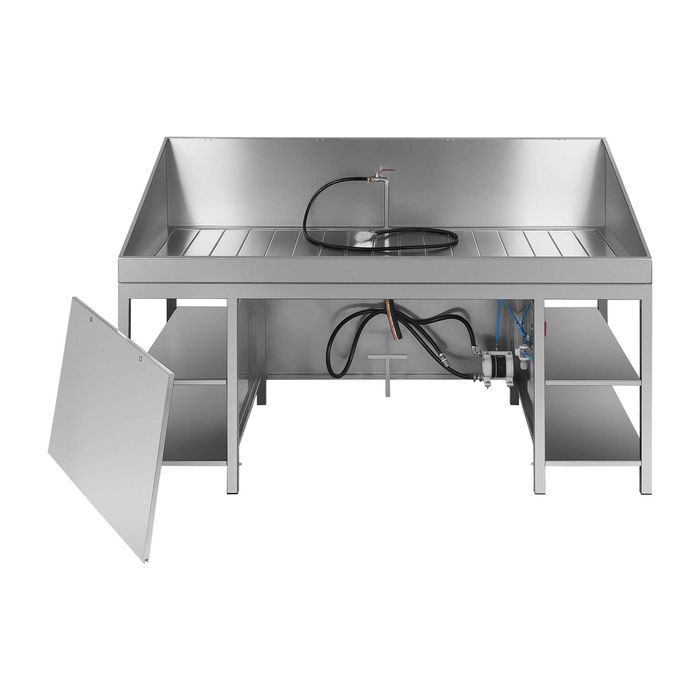 Myjka warsztatowa MST 2000 INOX z pompą pneumatyczną