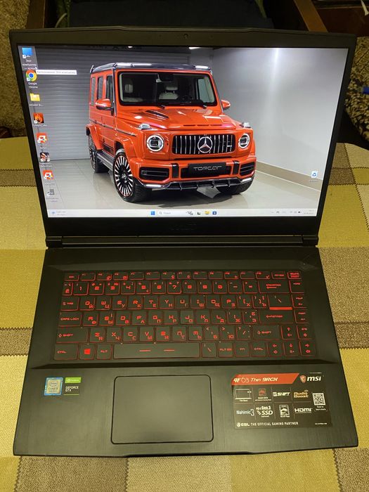 MSI/Full HD/i5-9300H/GTX 1050Ti-4GB/RAM 32GB/SSD M2 512GB+500GB/АКБ 4г