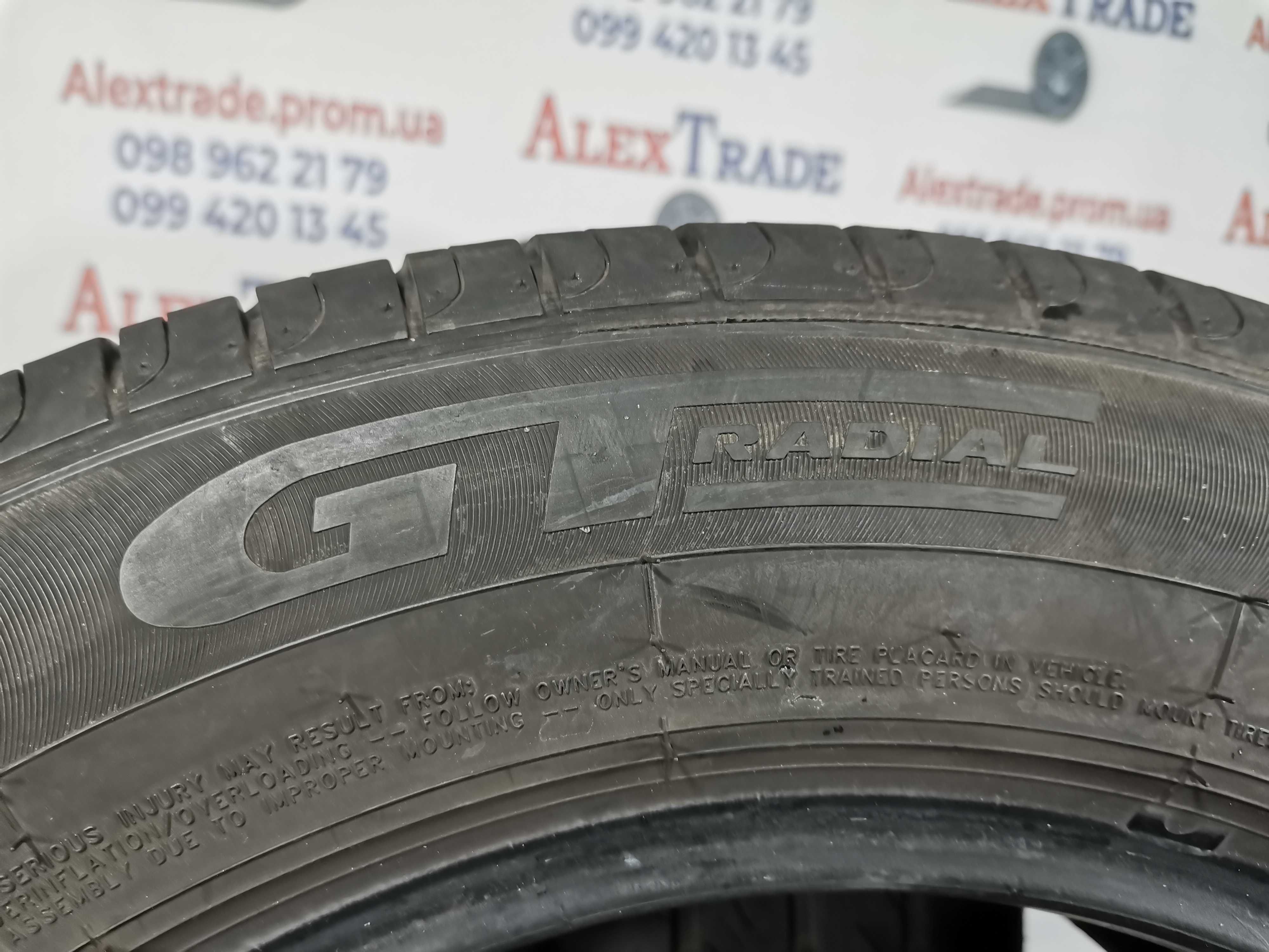 2 шт. 195/65 R15 GT Radial Champiro FE1 літні шини б/у,