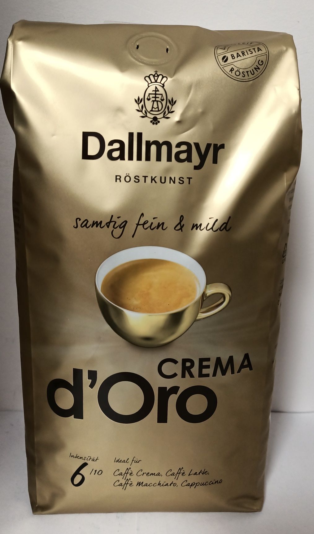 Kawa ziarnista Dallmayr Crema d'oro 1 kg.