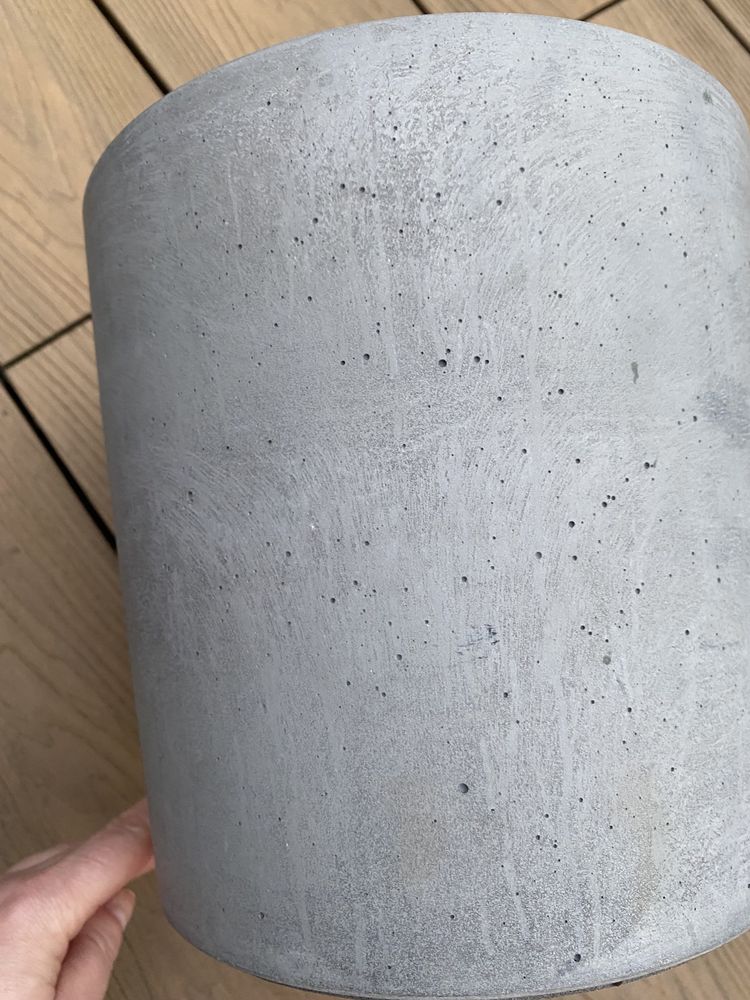 Doniczka Ikea beton