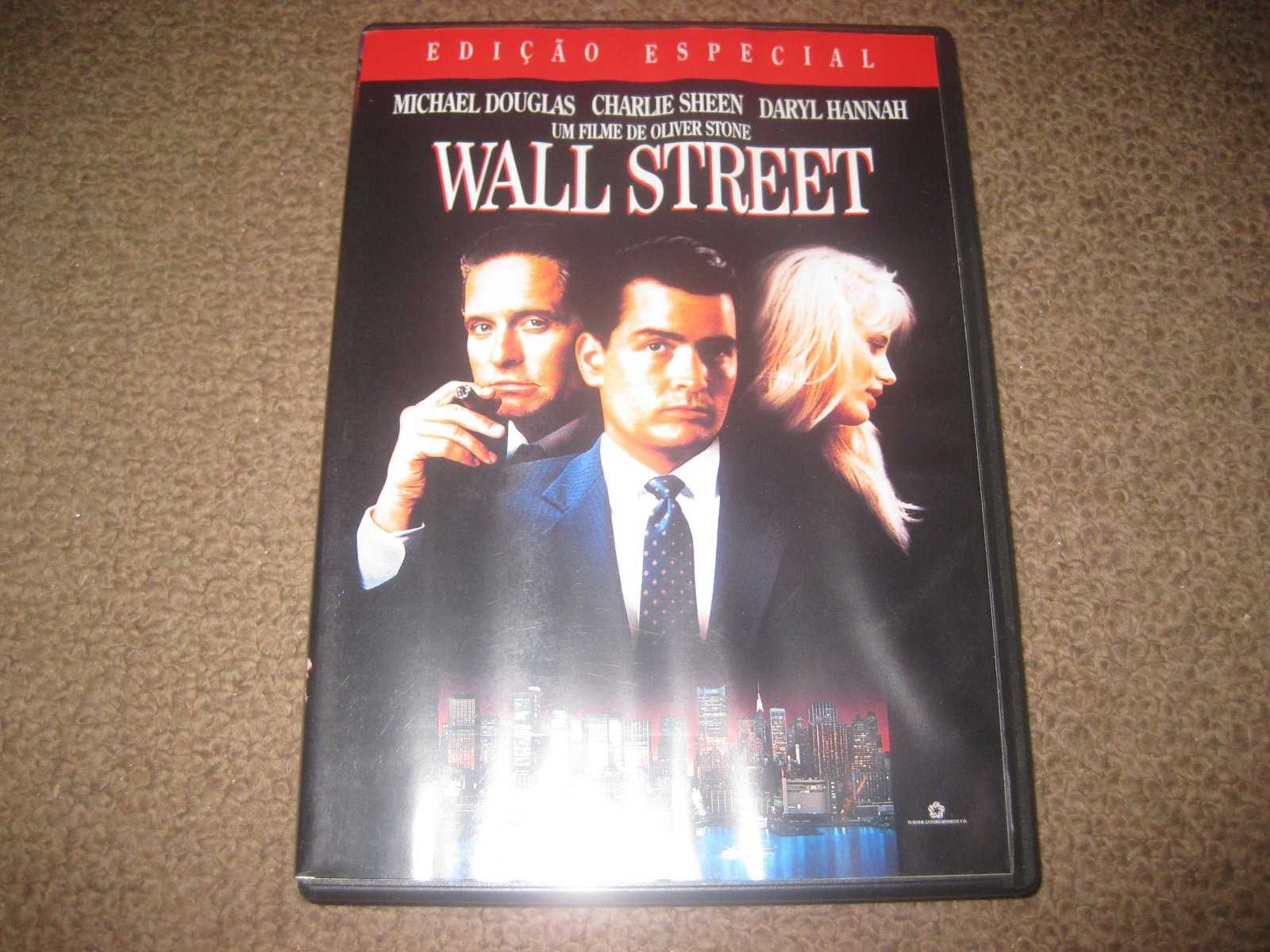 DVD "Wall Street" com Michael Douglas/Raro!