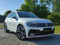 Volkswagen Tiguan 1.5 TSI 150KM 2019r R-Line Full Led ACC Kamera Panorama Full