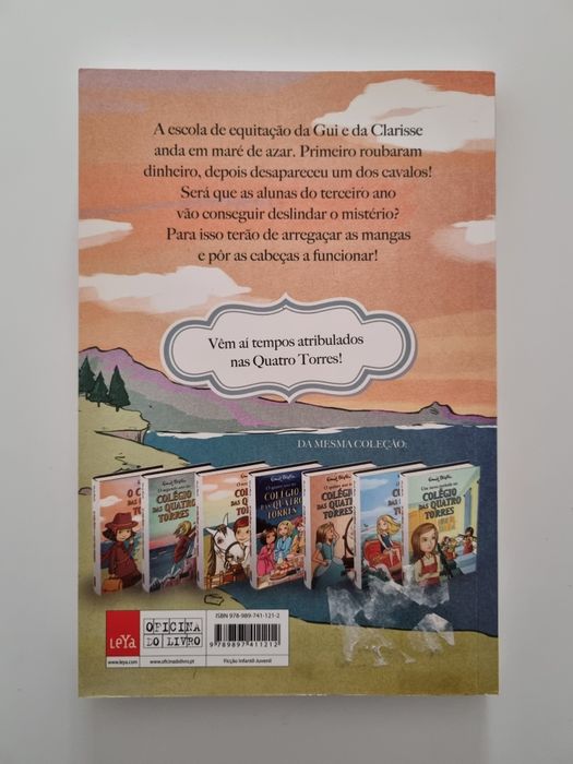 Livro "Um mistério no colégio das quatro Torres"