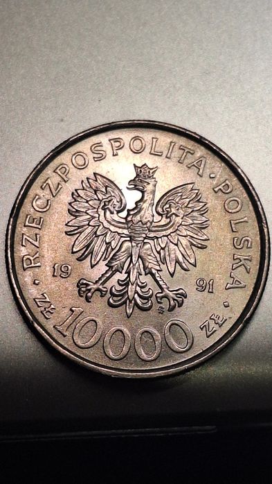 Moneta 10 000 zł 1991 – 200 rocznica Konstytucji 3 Maja