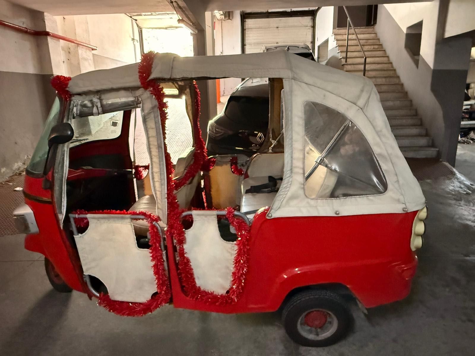 Tuktuk piaggio 200 calessino