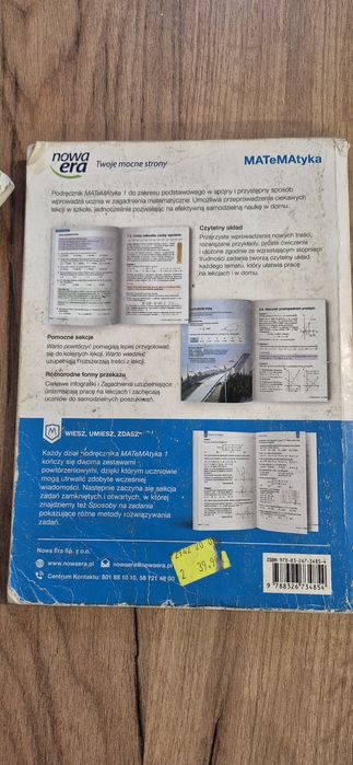 Podręcznik matematyka 1