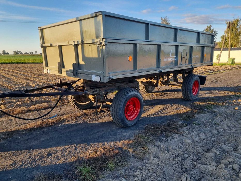 Przyczepa wywrotka autosan 4 tony d45 (3,5 t d35 d732)